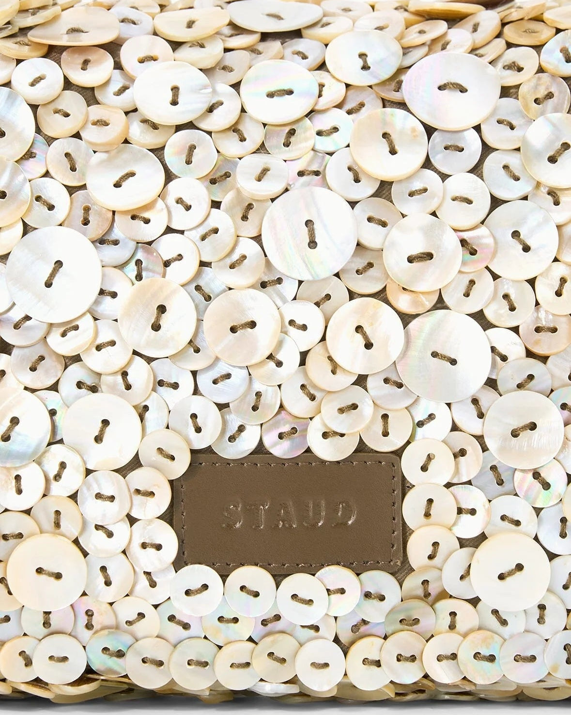 Staud Timmy Shoulder Bag | Mother of Pearl