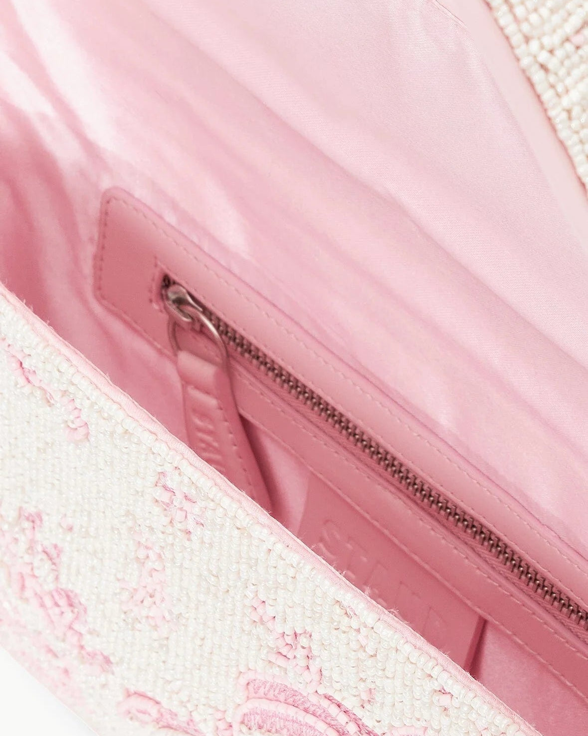Staud Tommy Beaded Bag | Ivory Cherry Blossom Toile