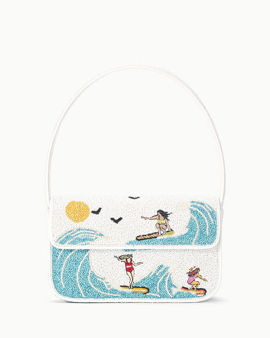 Staud Tommy Beaded Bag | Surf Babes