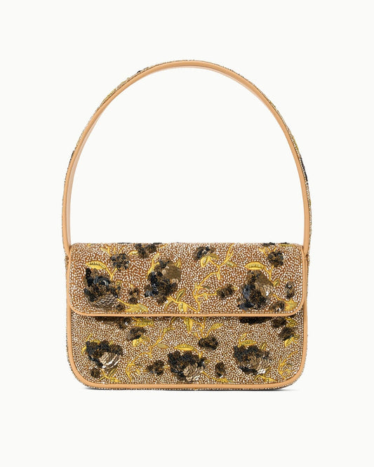 Staud Tommy Beaded Bag | Vintage Floral