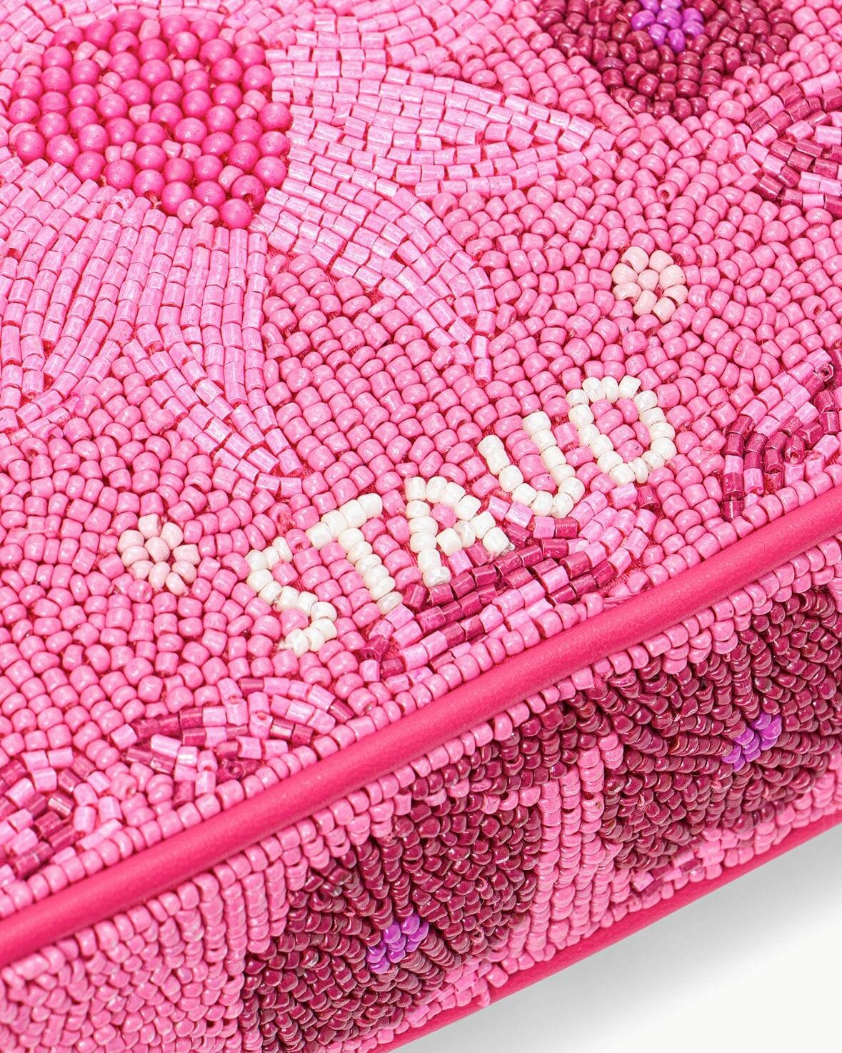 Staud Tommy Beaded Bag Blossom Garden Party