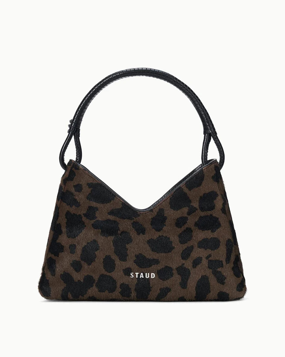 Staud Valerie Shoulder Bag | Leopard