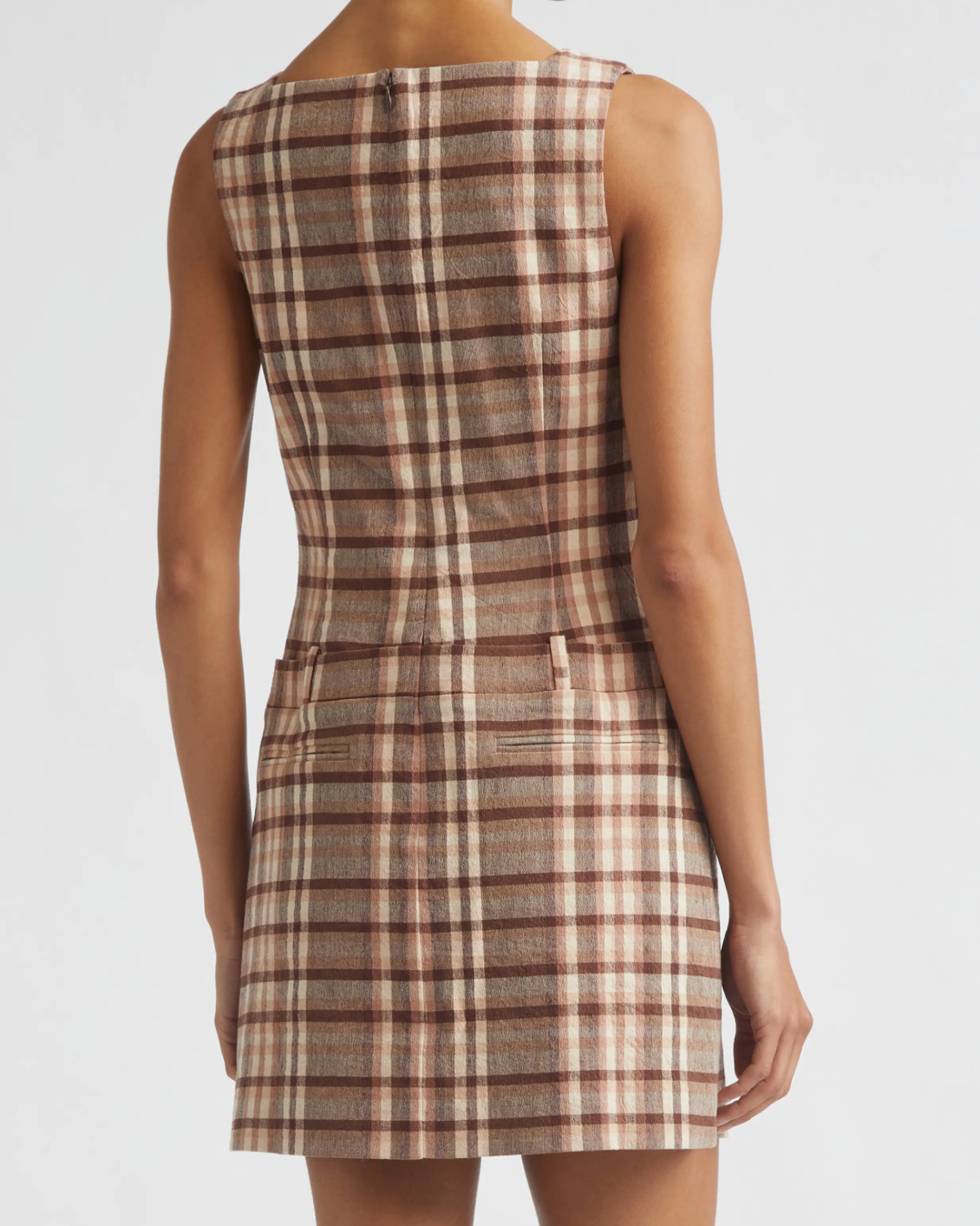 Staud Shea Dress | Tuscany Plaid
