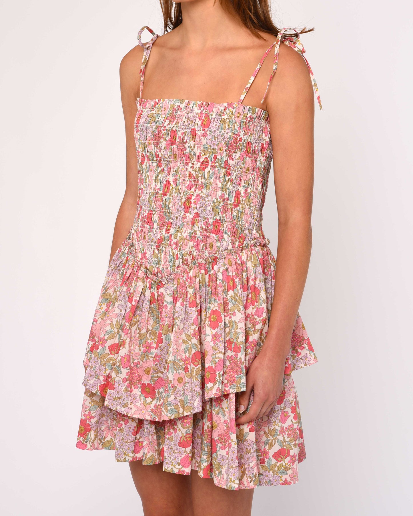 Love the Label Luna Mini Dress | Clarabell Liberty Print