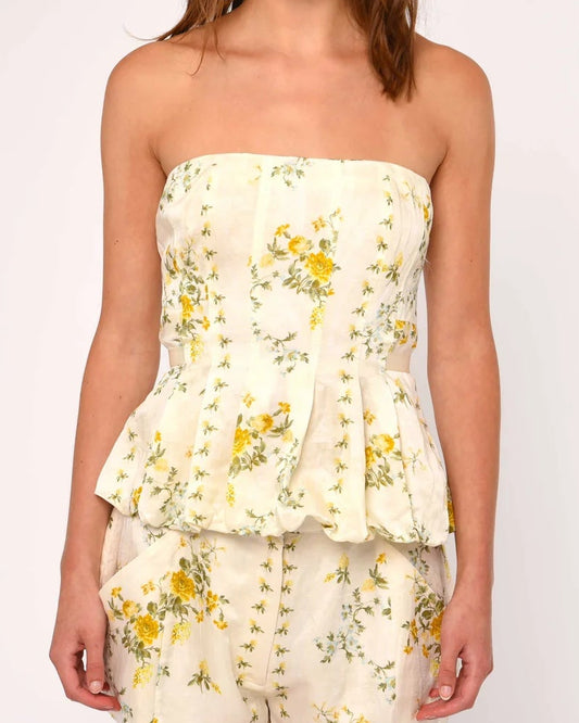 Love the Label Cooper Top | Estelle Floral Print