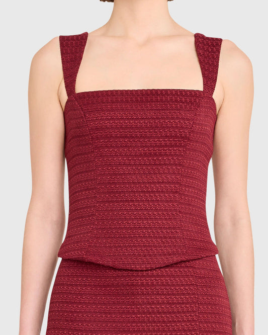 Amanda Ceronne Top | Russet