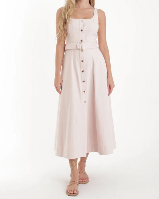 Karina Grimaldi Zyra Denim Dress