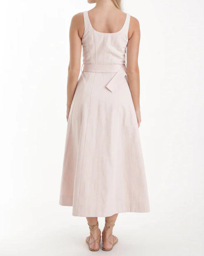 Karina Grimaldi Zyra Denim Dress