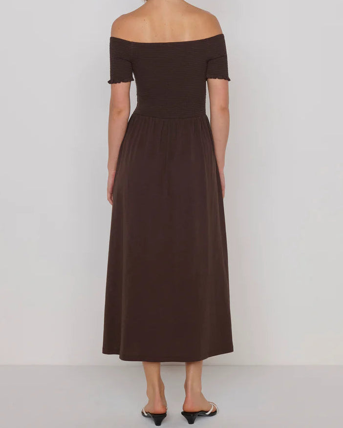 Nation Vivian Dress | Cocoa
