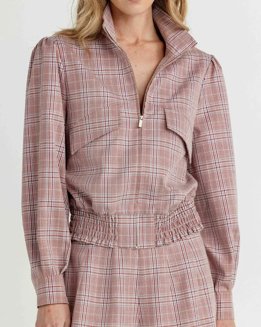 Sundays Ever Jacket | Foxglove Check