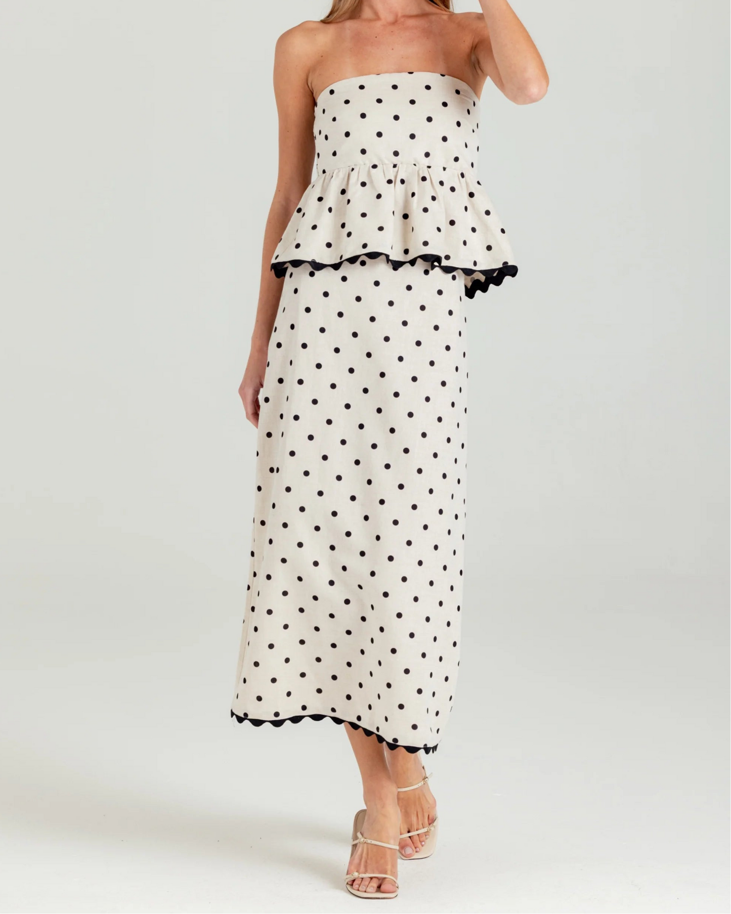 Sundays Davis Top | Polka Dot