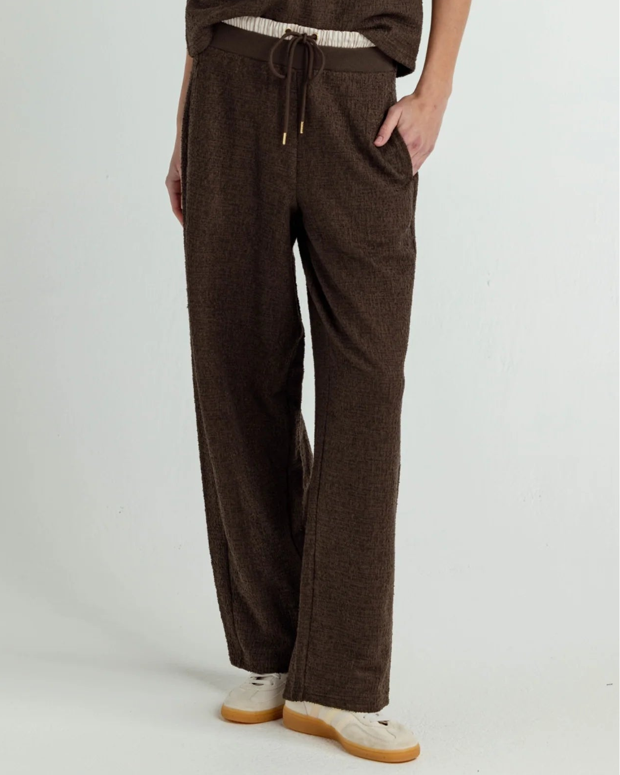 Sundays Stripe Austin Pants | Midnight Espresso