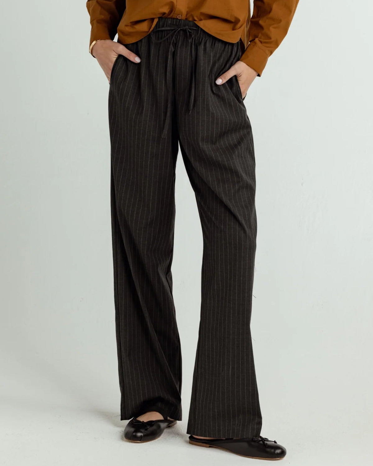 Sundays Alex Pants | Black Stripe