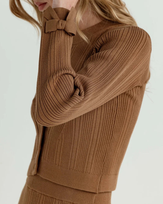 Sundays Bentley Cardigan | Chestnut