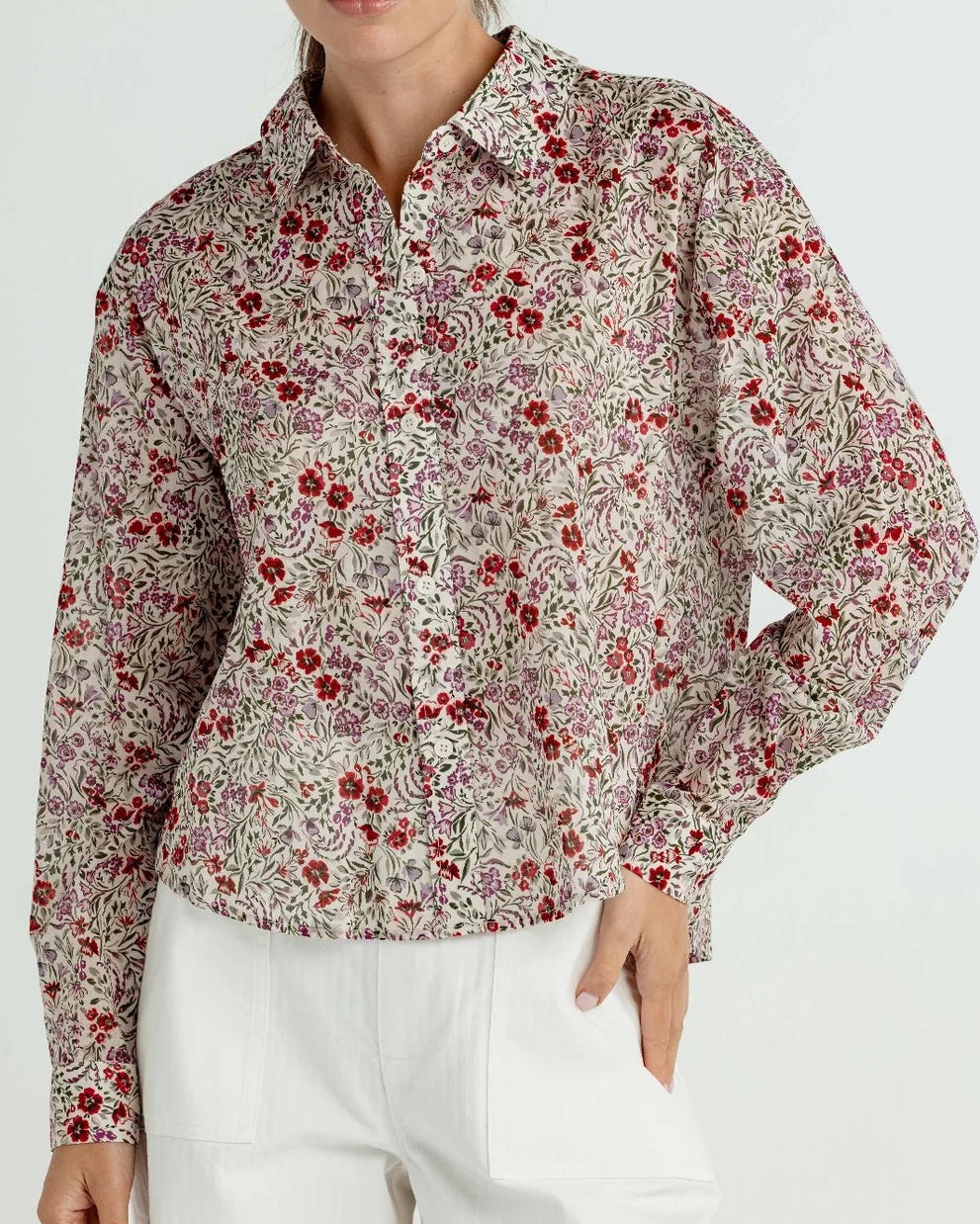 Sundays Oliver Shirt | Damson Garden