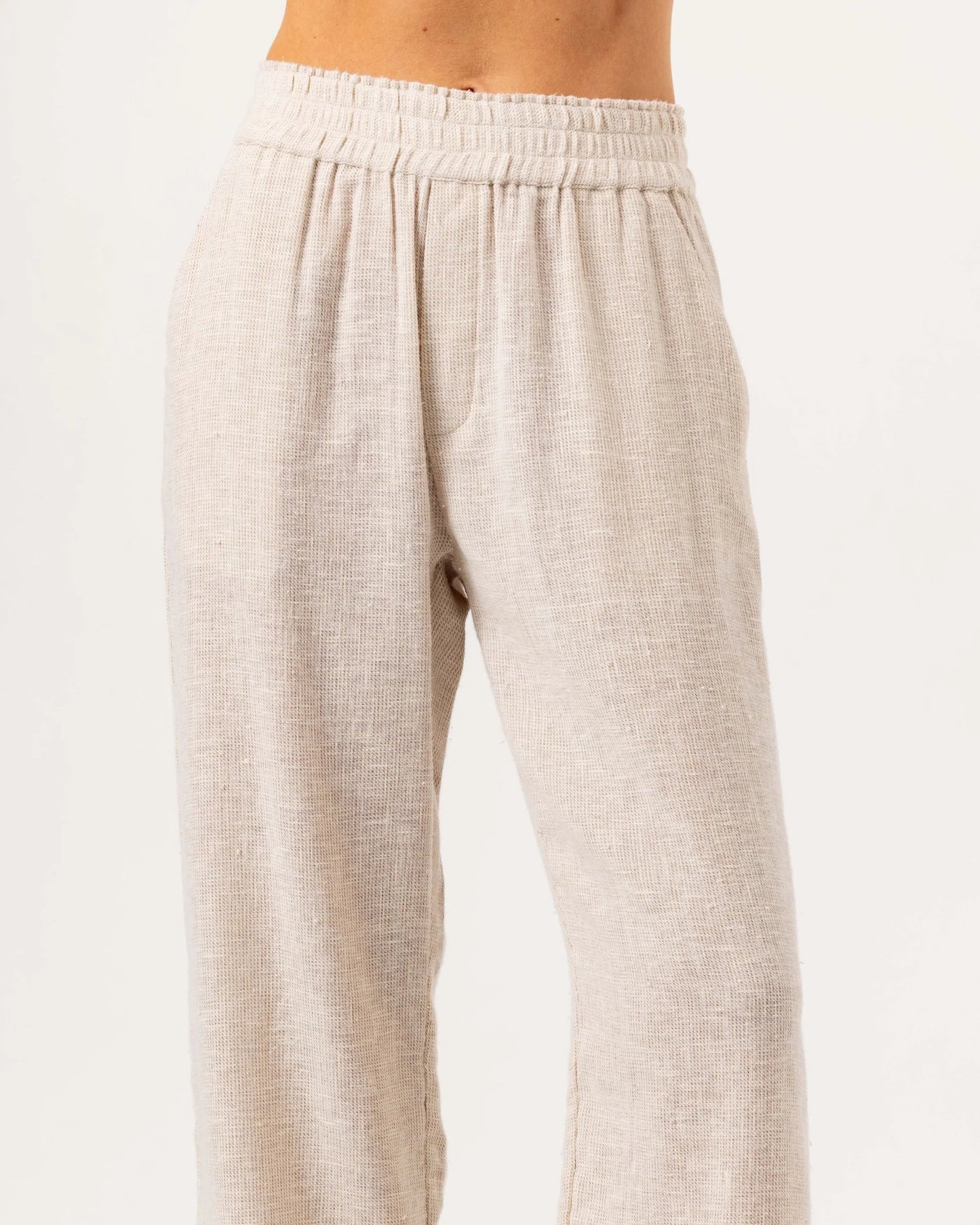 Sundays Weave Victoria Pants | Moonbeam