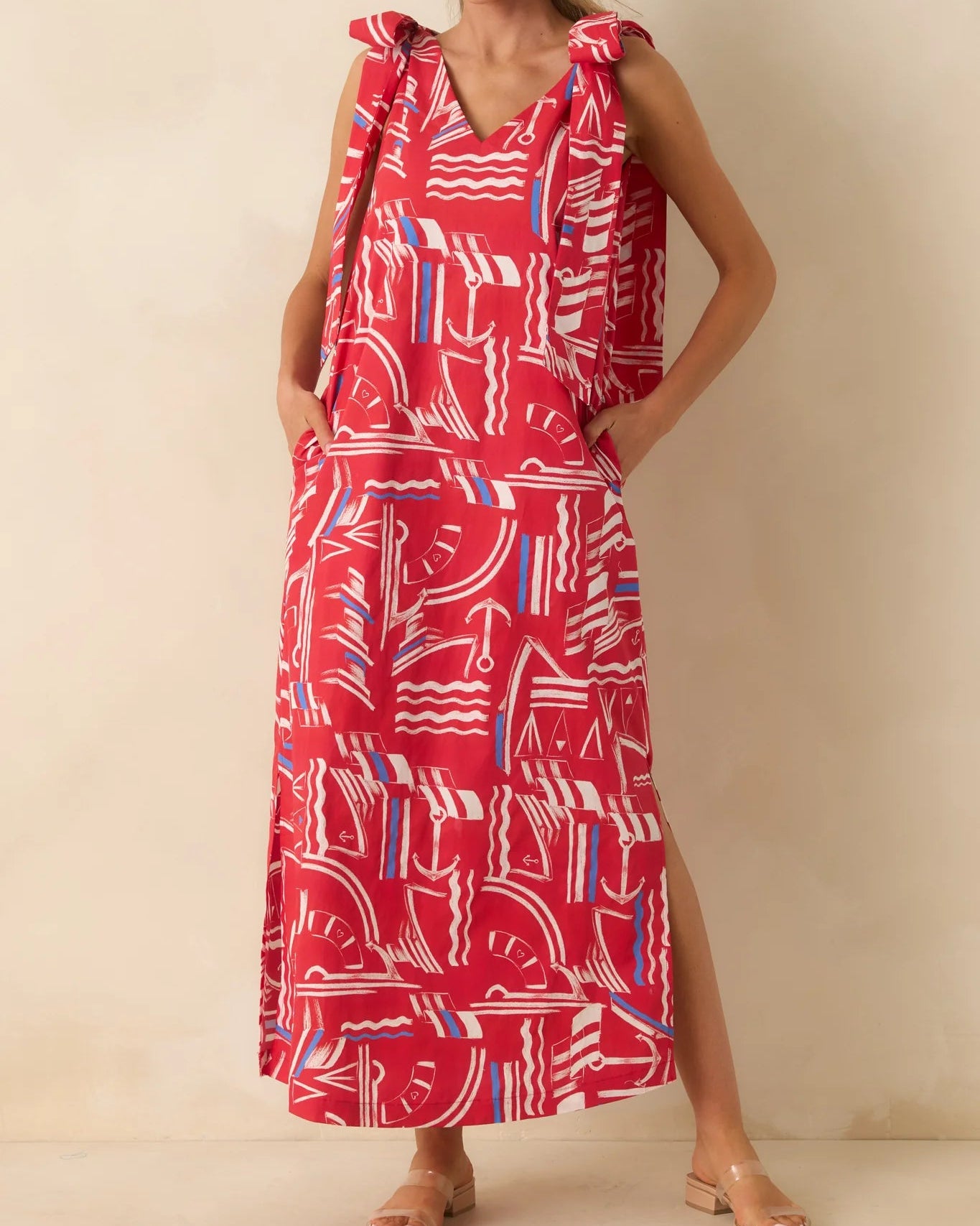 Propserina Arden Maxi Dress | Yacht Club Print