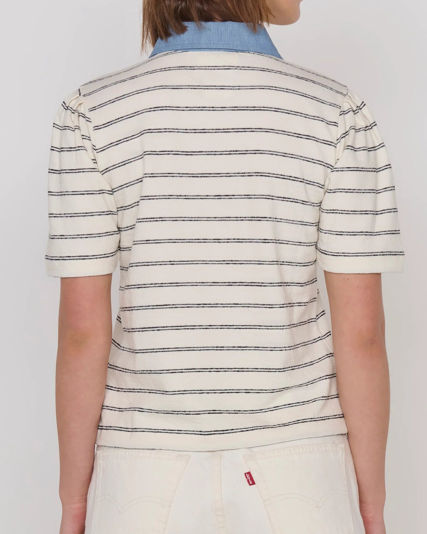 Nation Zoe Snap Top | Tuscany Stripe