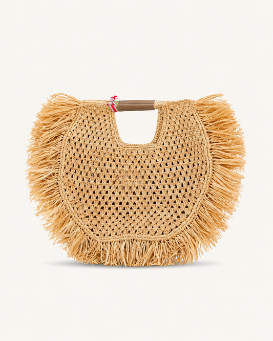 BTB Haden Fringe Tote | Natural