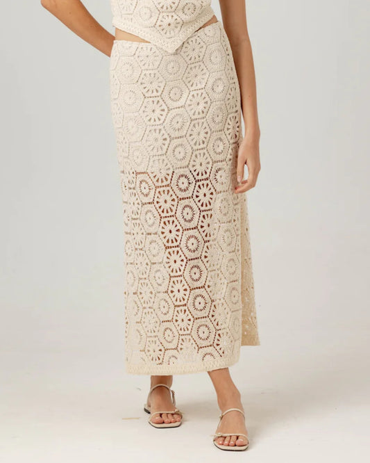 Sundays Patrice Skirt | Natural White