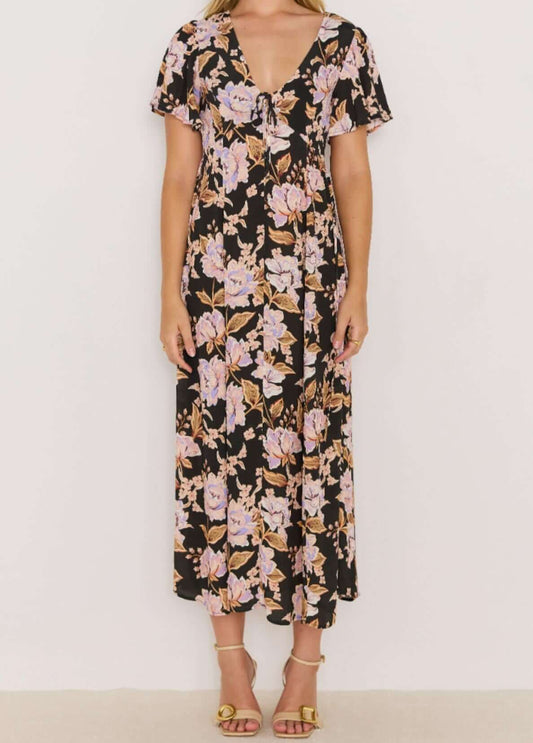 Mink Pink Willow Midi Dress