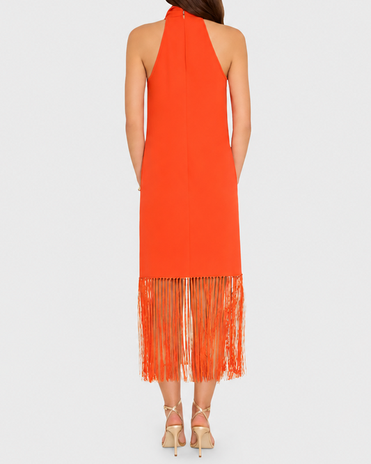 Amanda Uprichard Syd Midi Dress | Mandarin