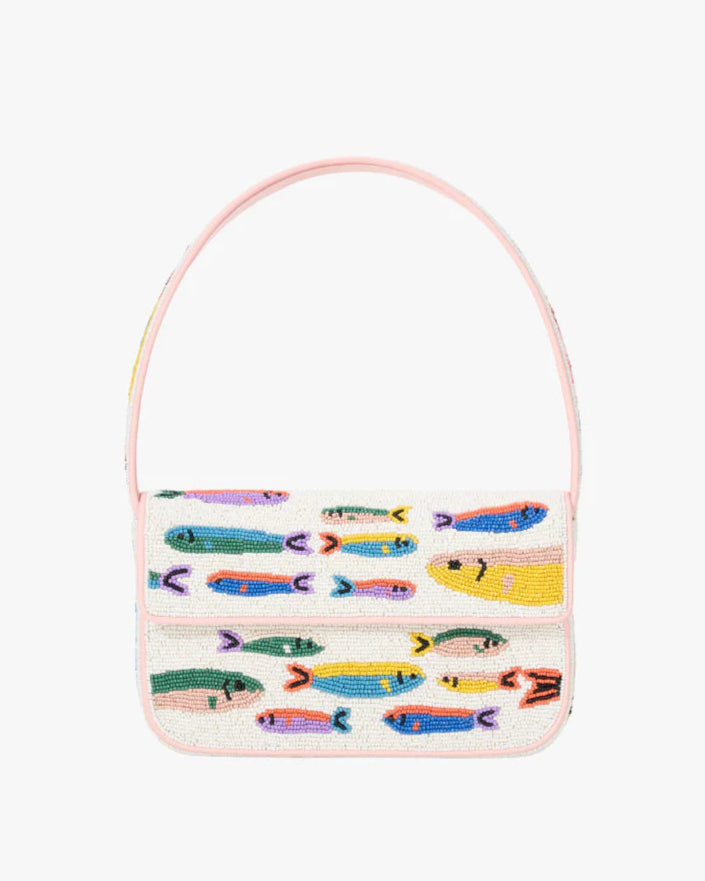 Staud Tommy Beaded Bag | Pop Sardines