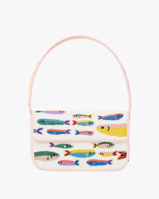 Staud Tommy Beaded Bag | Pop Sardines