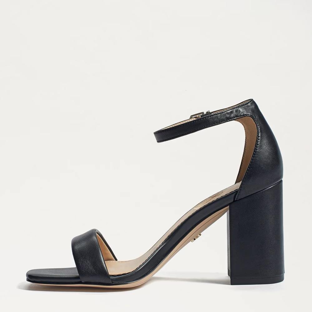 Sam Edelman Daniella Block Heel Sandal Black