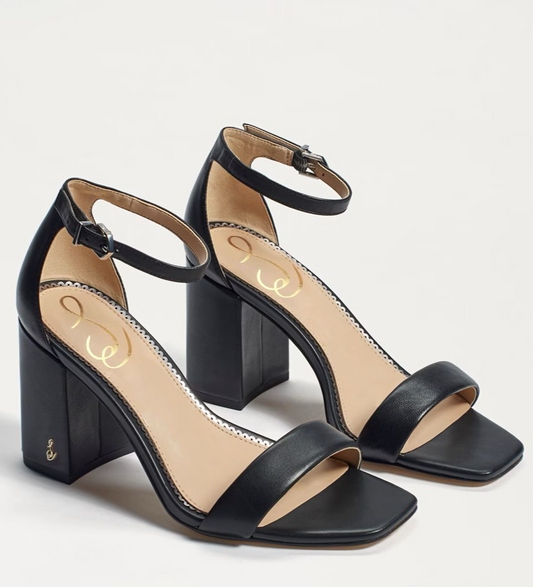 Sam Edelman Daniella Block Heel Sandal Black