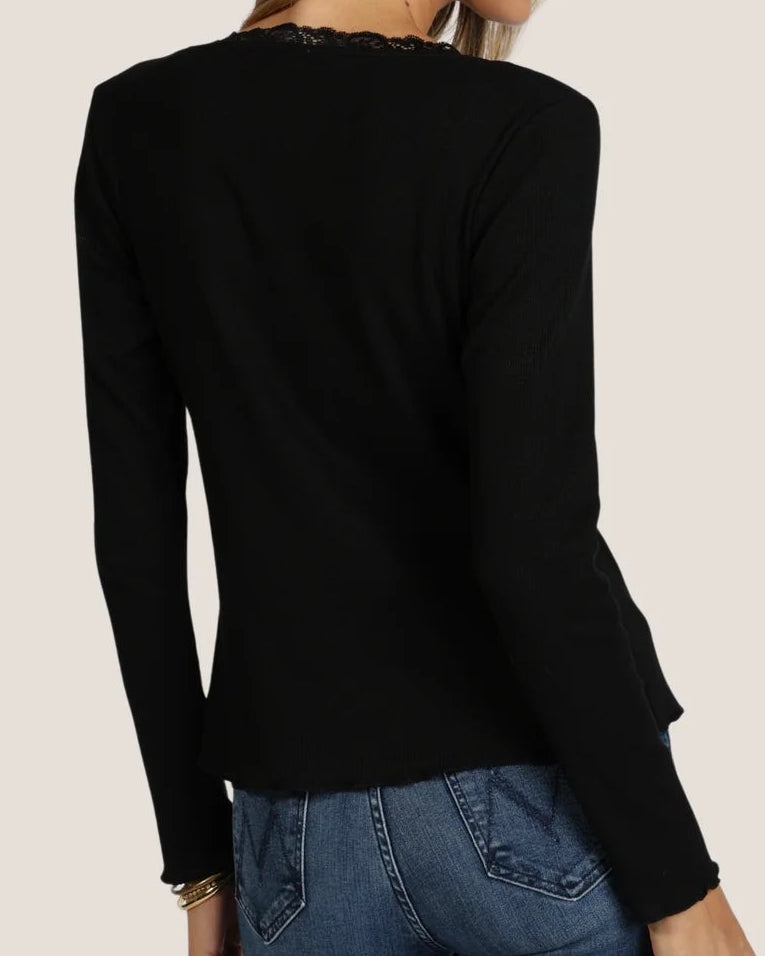 Dylan Elle Scoop Neck Top