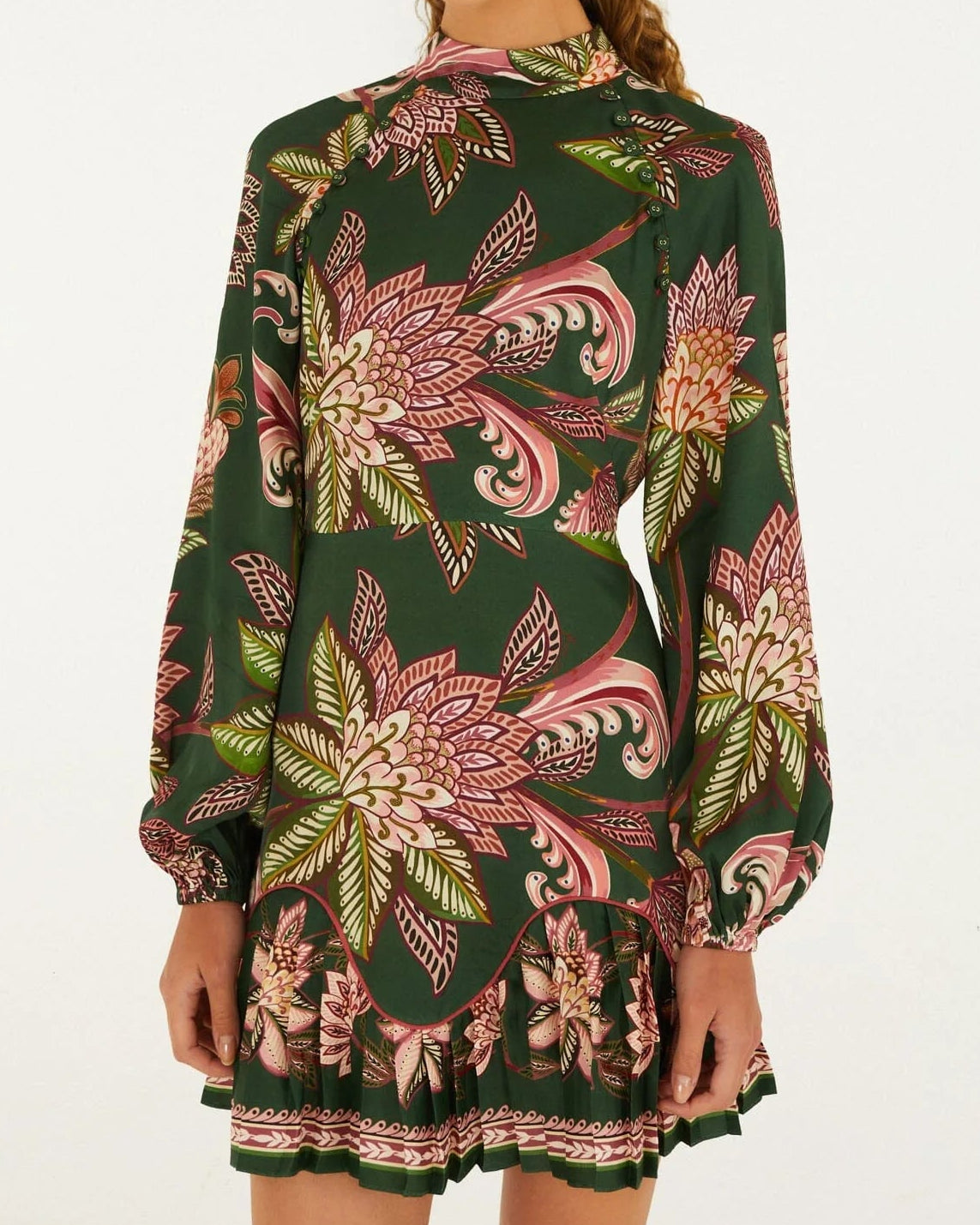 Farm Rio Arabesque Paradise Mini Dress