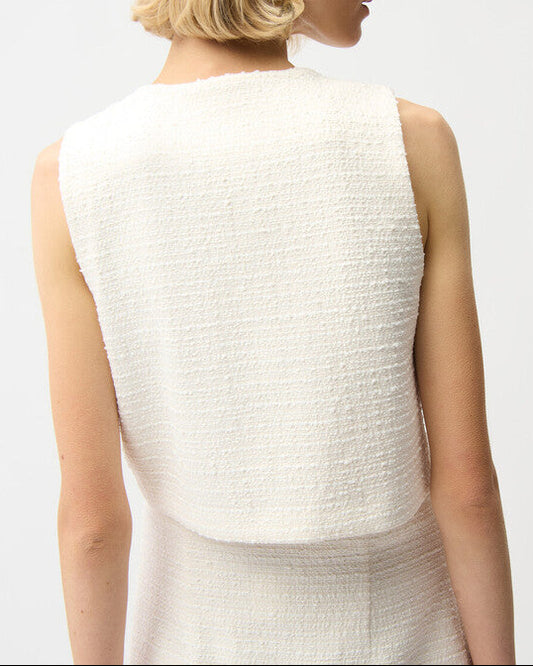 Joseph Ribkoff Sleeveless Boucle Vest