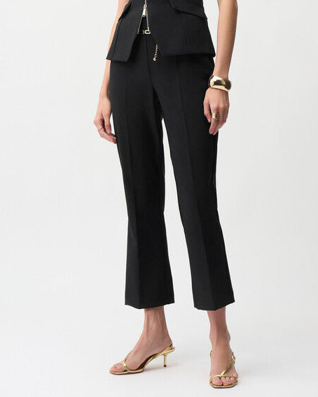 Joseph Ribkoff Slim Cropped Flare Pants