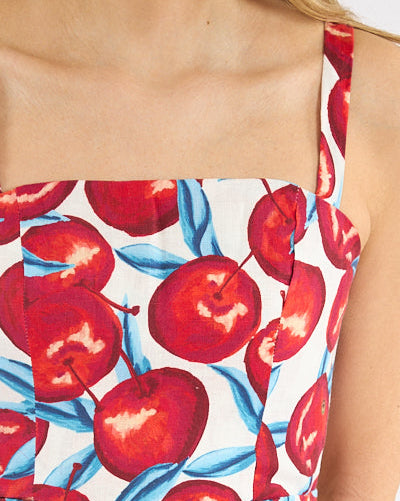 Farm Rio Cherry Blossom Mini Dress