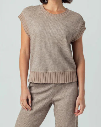 Sundays Thermal Maeve Top | Fawn