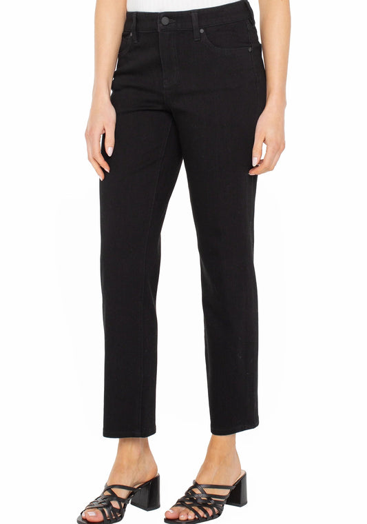 Liverpool Liv Relaxed Skinny | Black Rinse