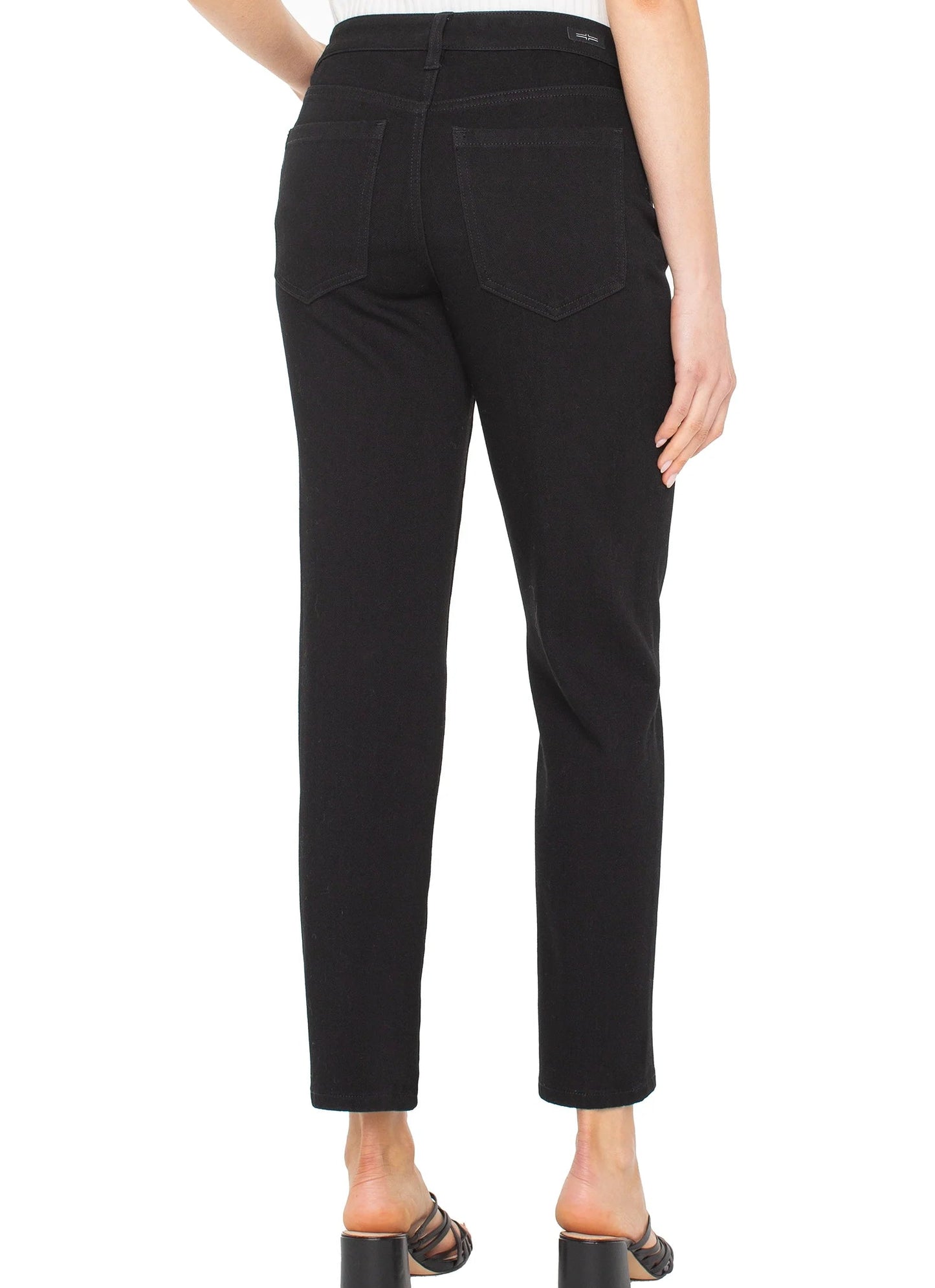 Liverpool Liv Relaxed Skinny | Black Rinse
