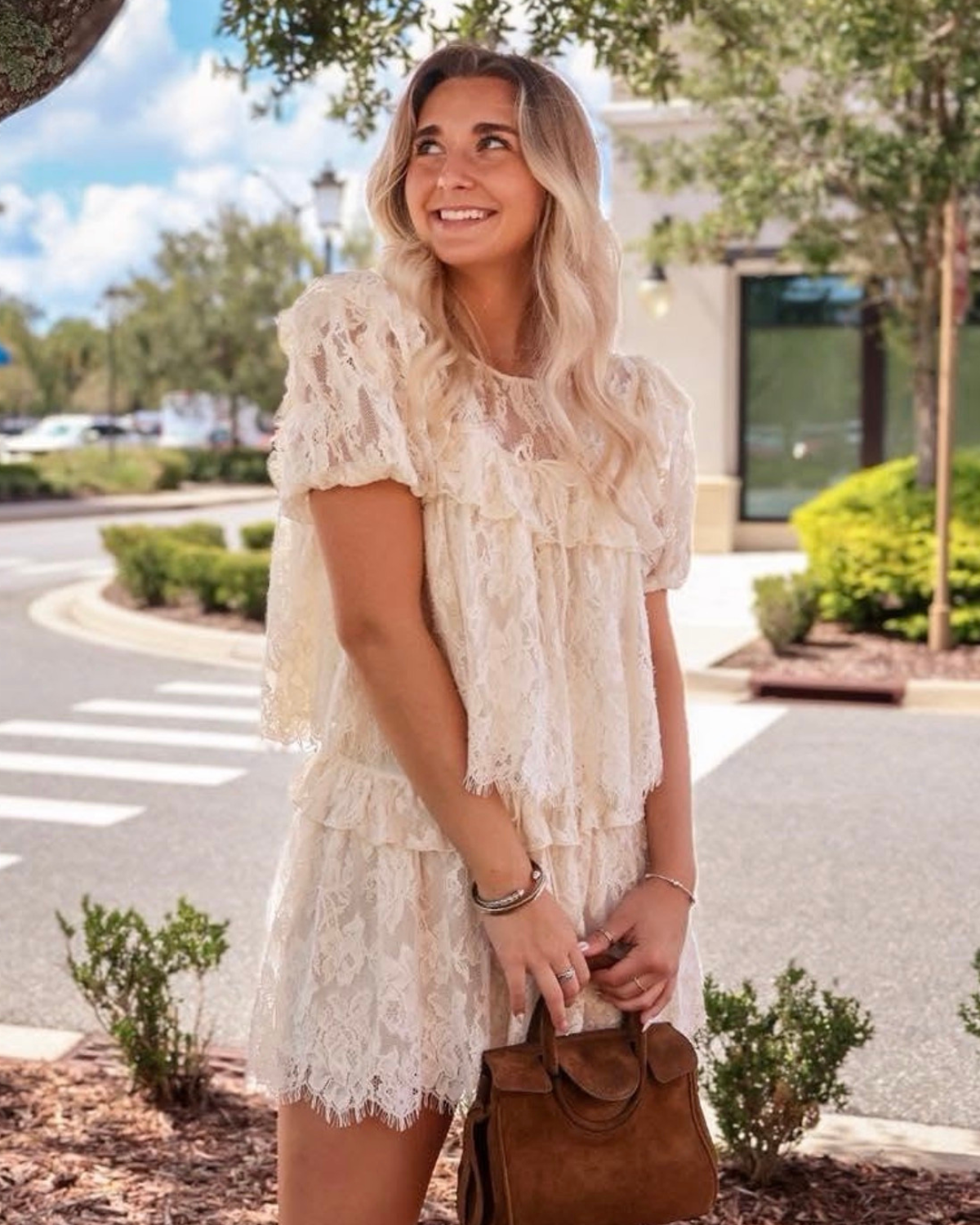 For Love & Lemons Rosa Mini Skirt