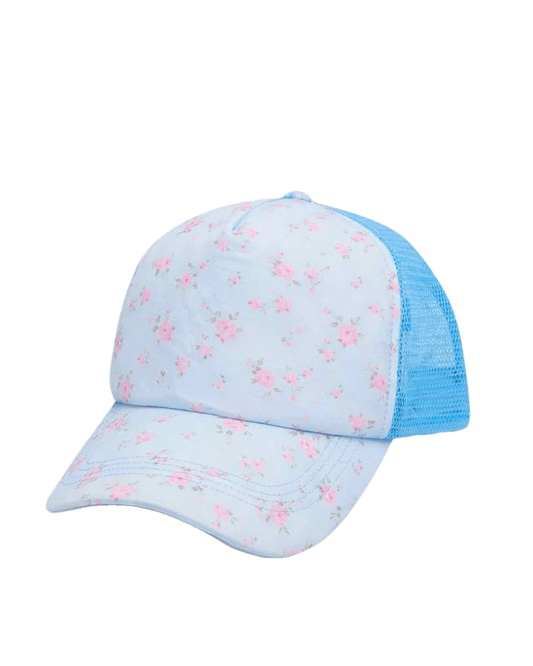 Love Shack Fancy Joni Tucker Hat | Chapparal Blue