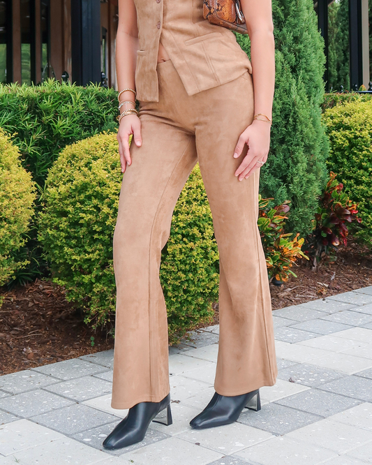 Le Lis Suede Pants